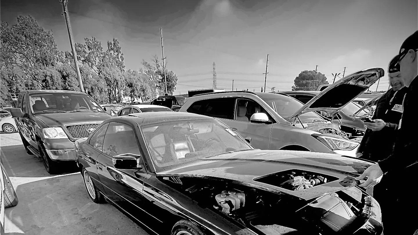 Manheim dealer auction floor — Los Angeles wholesale vehicle sourcing